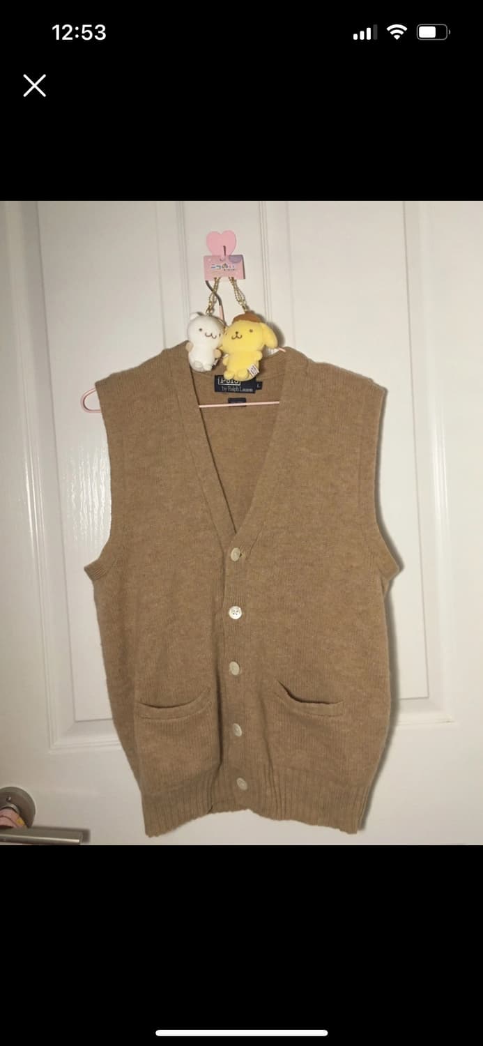 폴로 베스트 조끼 빈티지 상품이미지1