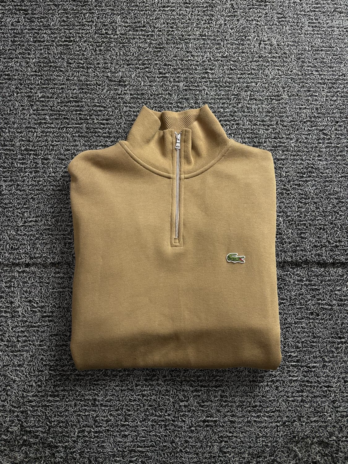라코스테 스몰로고 루즈핏 하프 집업 스웻셔츠 2884 상품이미지1