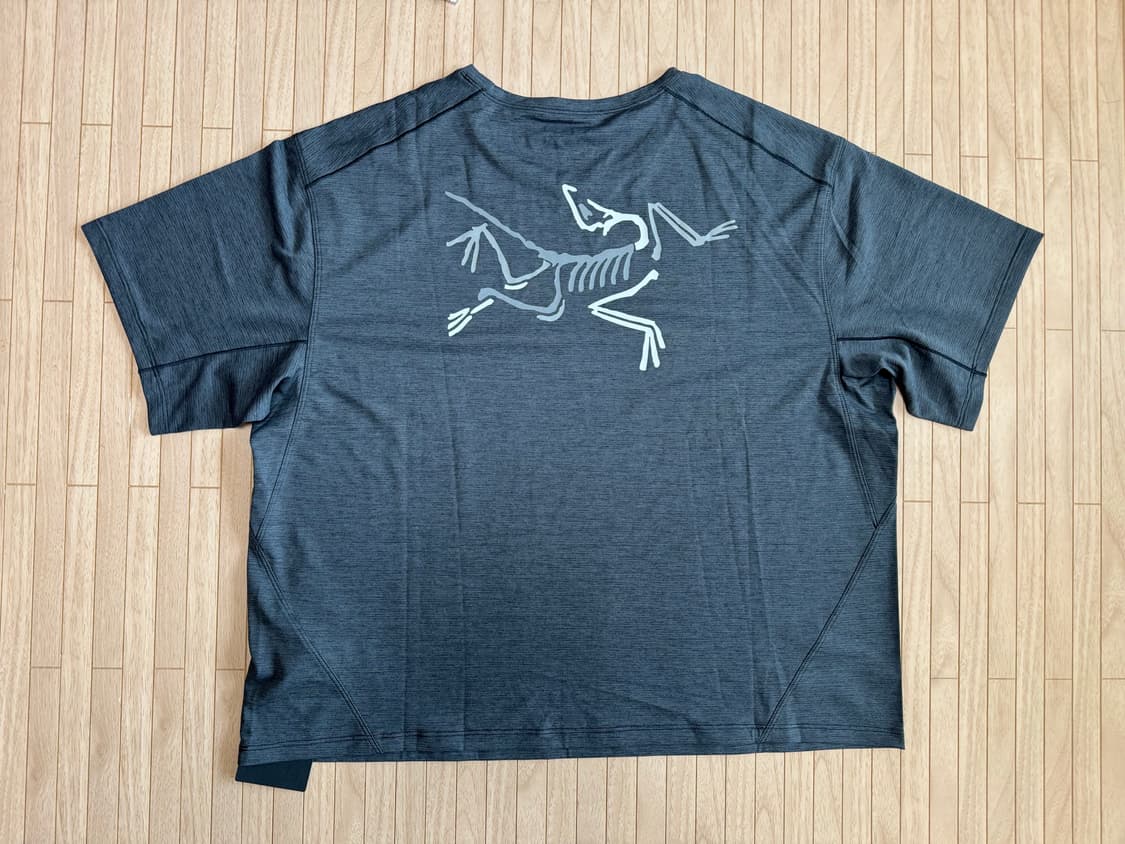 아크테릭스 테마 크롭 로고 반팔티 새제품 정품 상품이미지1