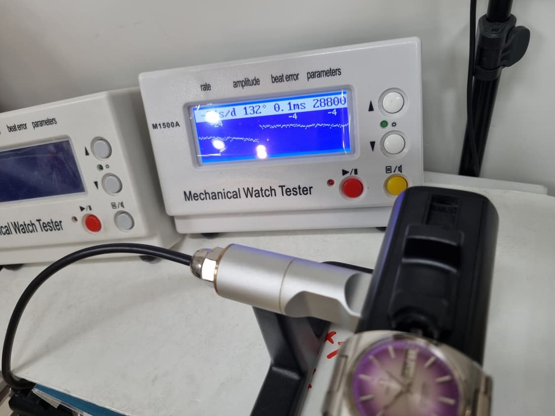 빈티지 오메가 씨마스터 오토매틱 고구마 (퍼플그라데이션) 상품이미지5