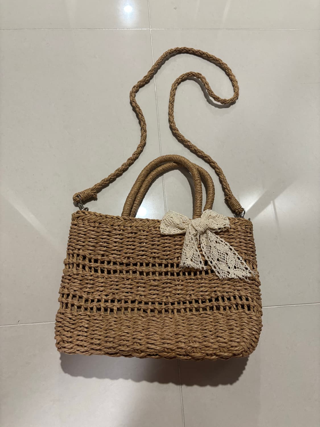 라탄 크로스백 라탄가방 라탄백 상품이미지2