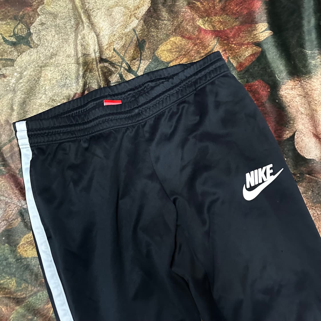 나이키 빈티지 화이트 사이드라인 블랙트랙팬츠 L 상품이미지2