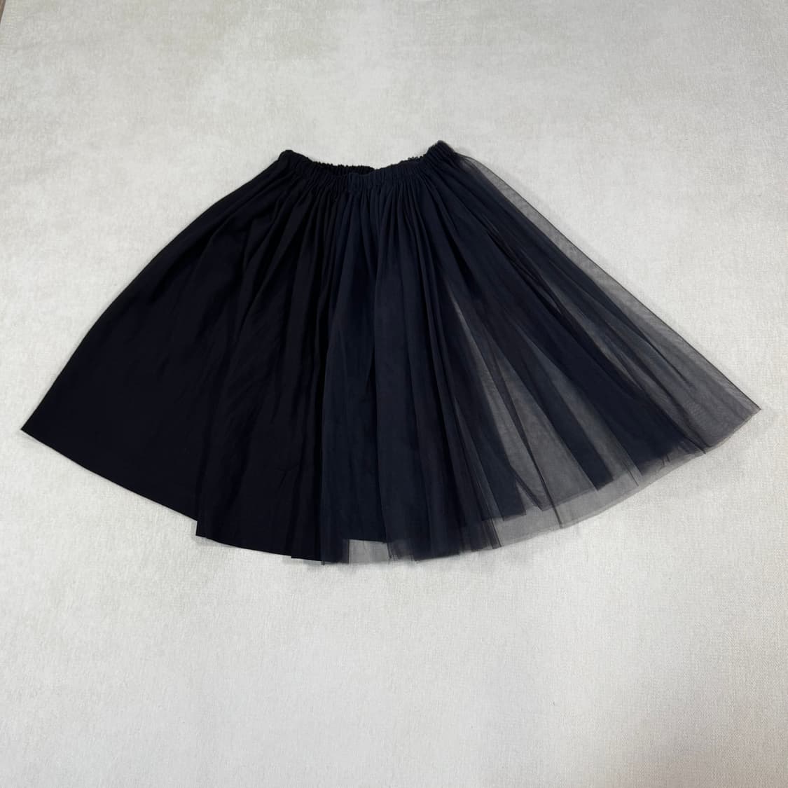Tulle Black Long Skirt  상품이미지5