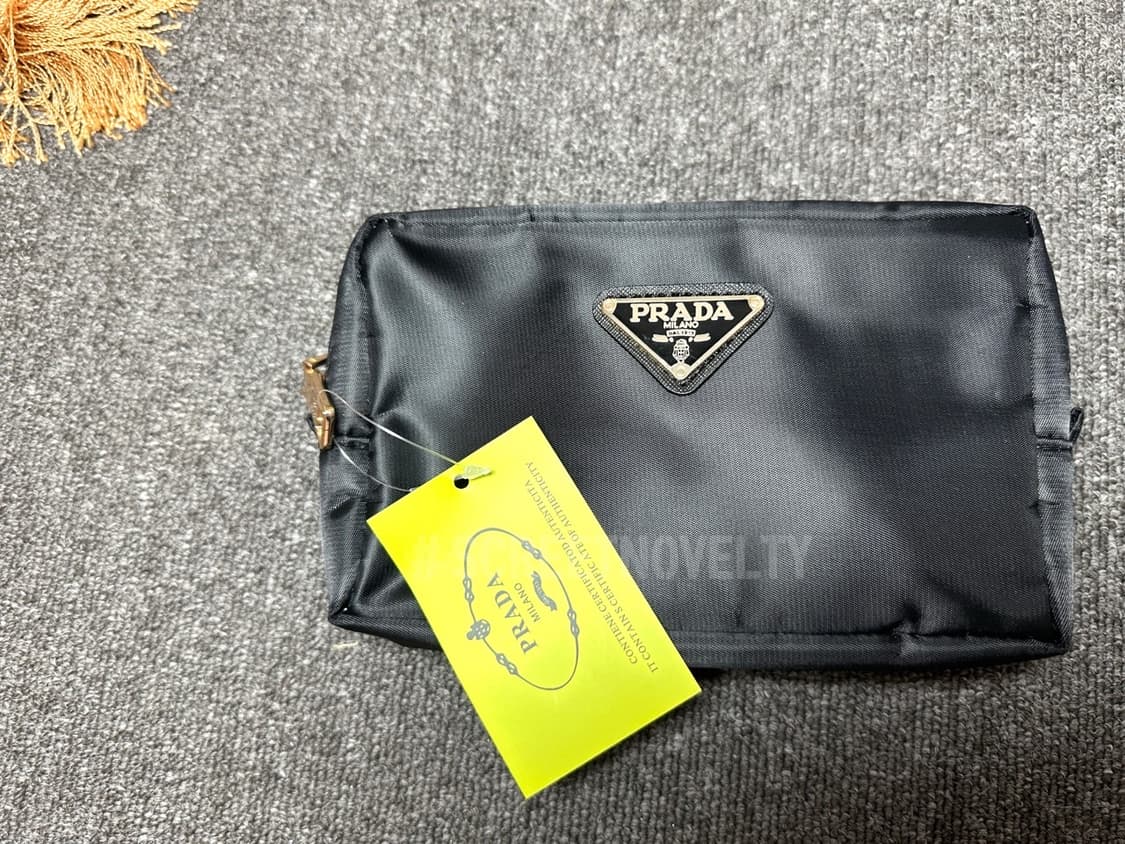 프라다 뷰티 파우치 블랙  상품이미지7
