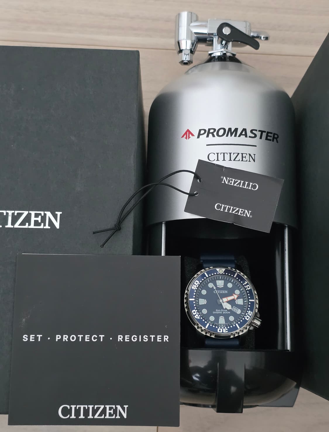 시티즌(CITIZEN) 태양광 프로마스터 프로페셔널 다이버 에코 드라이브 상품이미지9