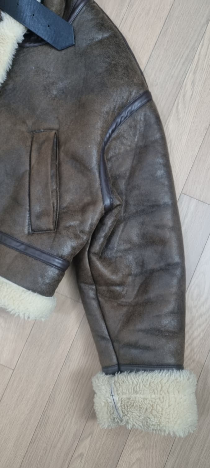 자라 에코퍼 무스탕 L _ 여성 상품이미지5