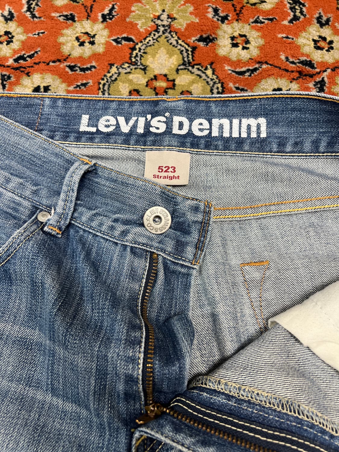 [34] LEVIS 리바이스 523 스트레이트 디스 데님팬츠 상품이미지8