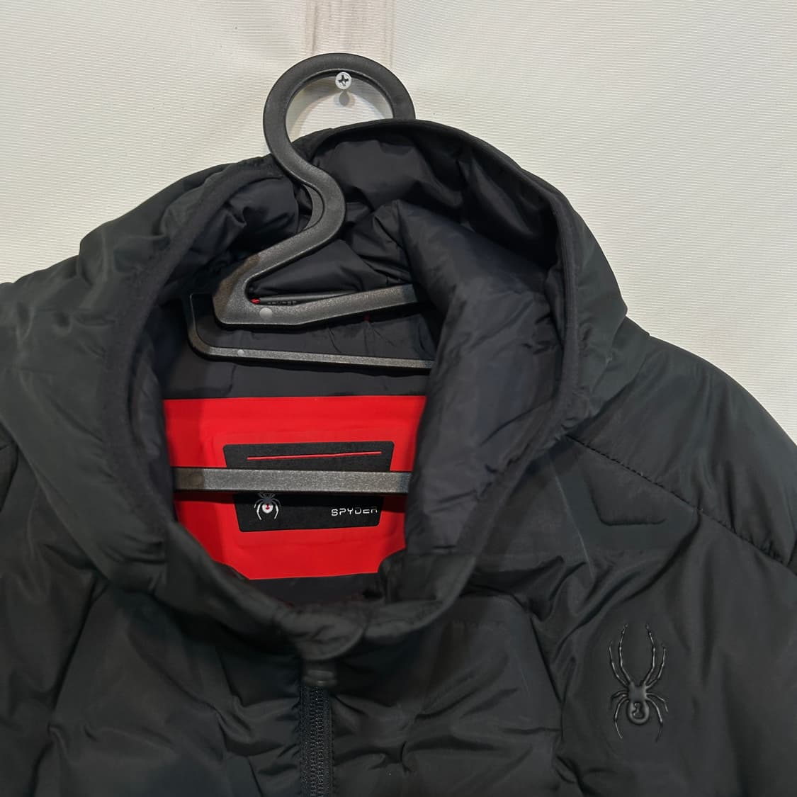 스파이더 남성 패딩 100 상태최상 블랙 상품이미지3