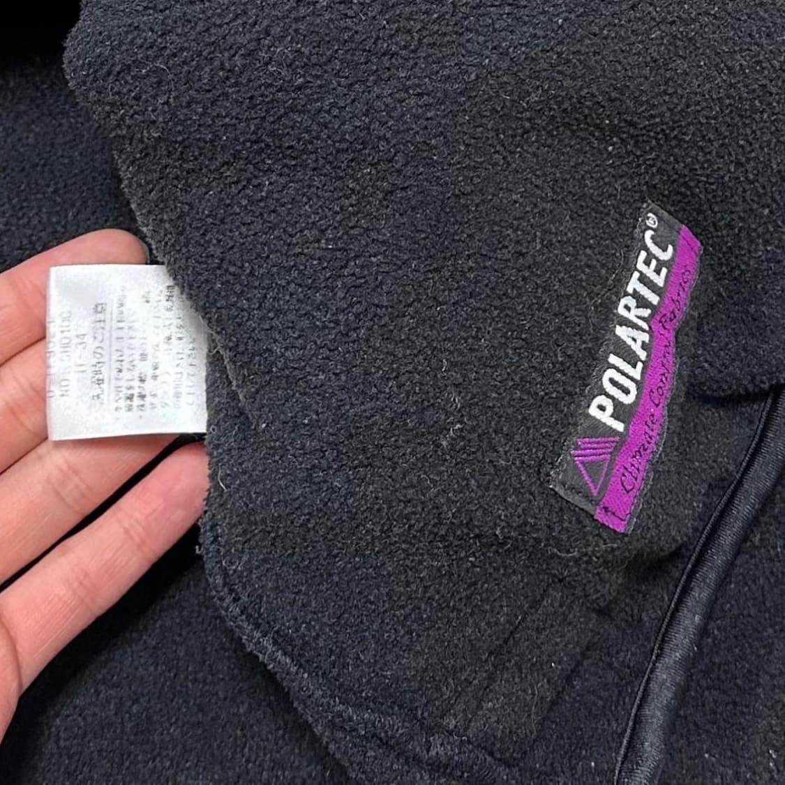 라코스테 블랙 폴라텍 플리스 후리스 자켓 상품이미지4