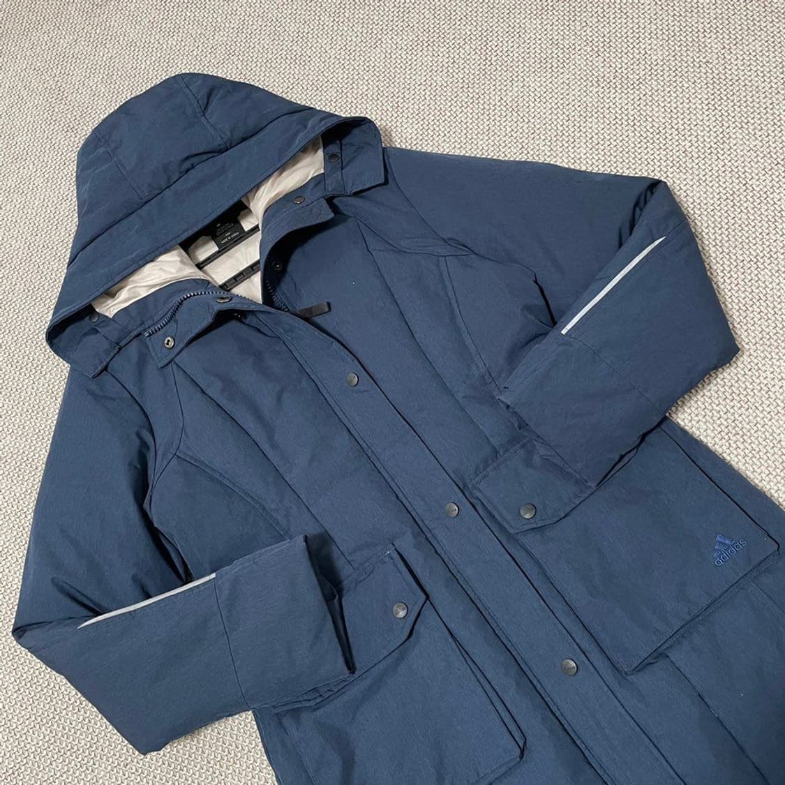 아디다스 여성 덕다운 하프롱 패딩 6720 상품이미지2