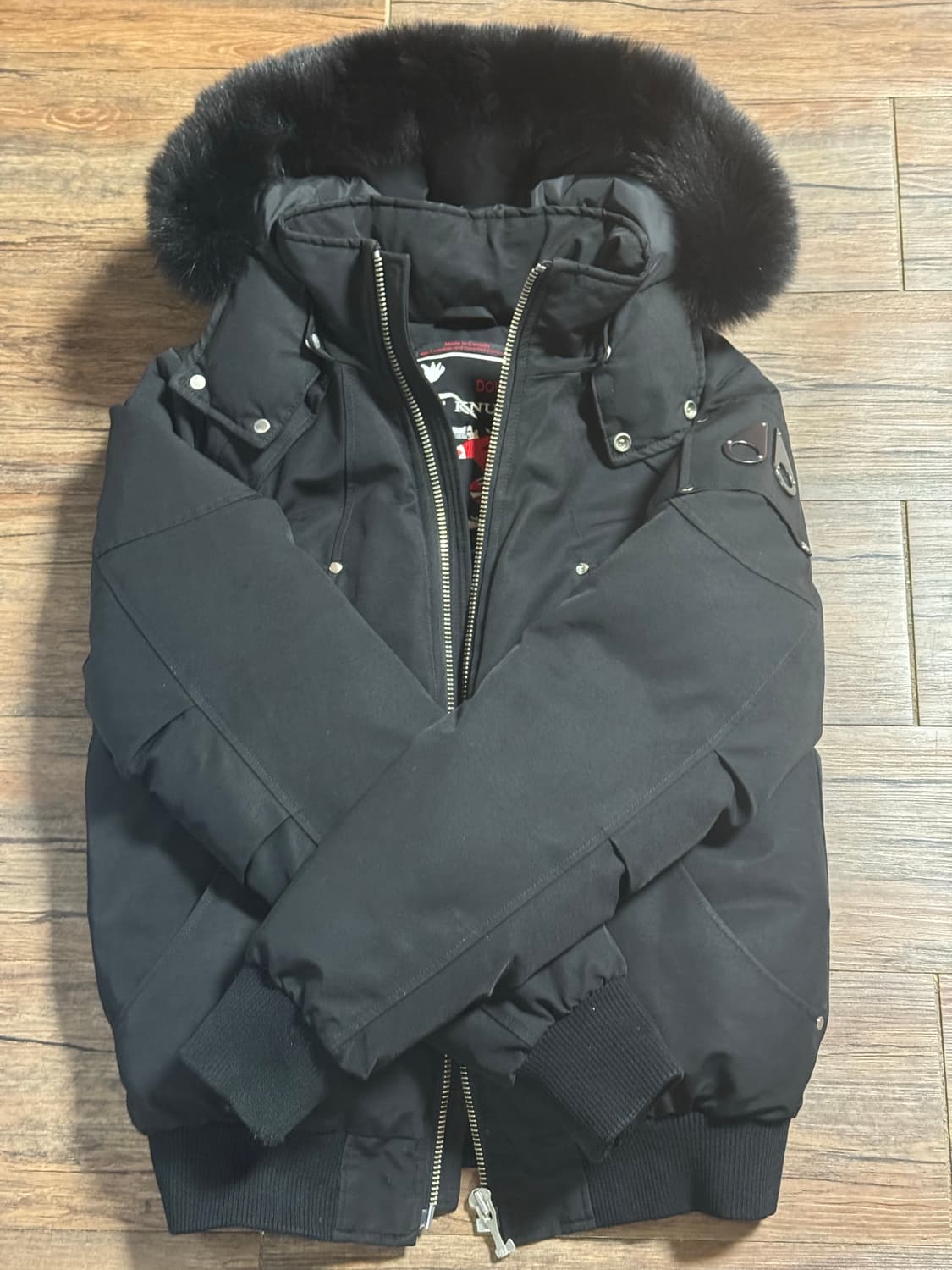 무스너클 봄버 패딩 M 상품이미지1