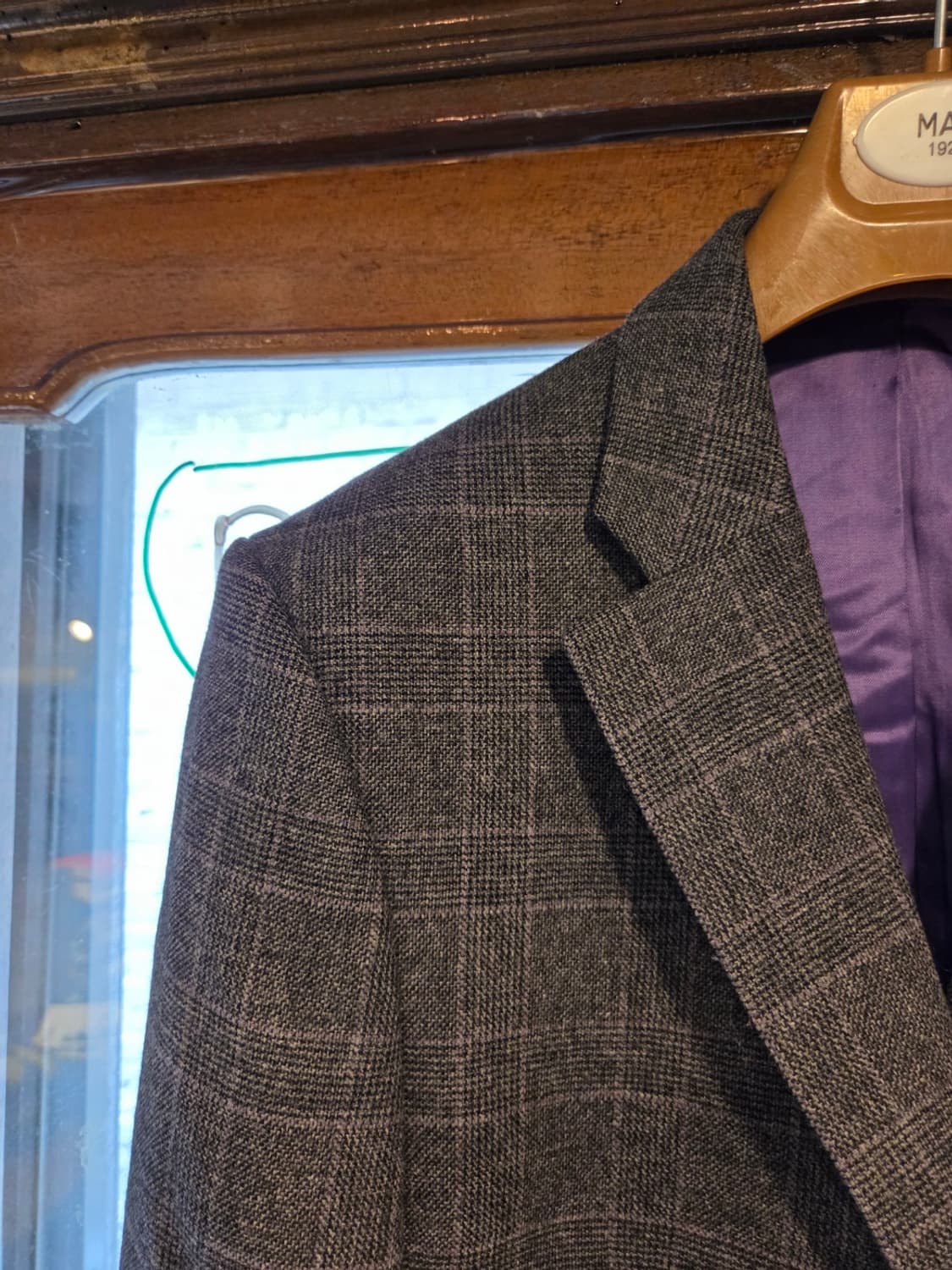 영국 비스포크 움베르토 마시 플란넬자켓  상품이미지3