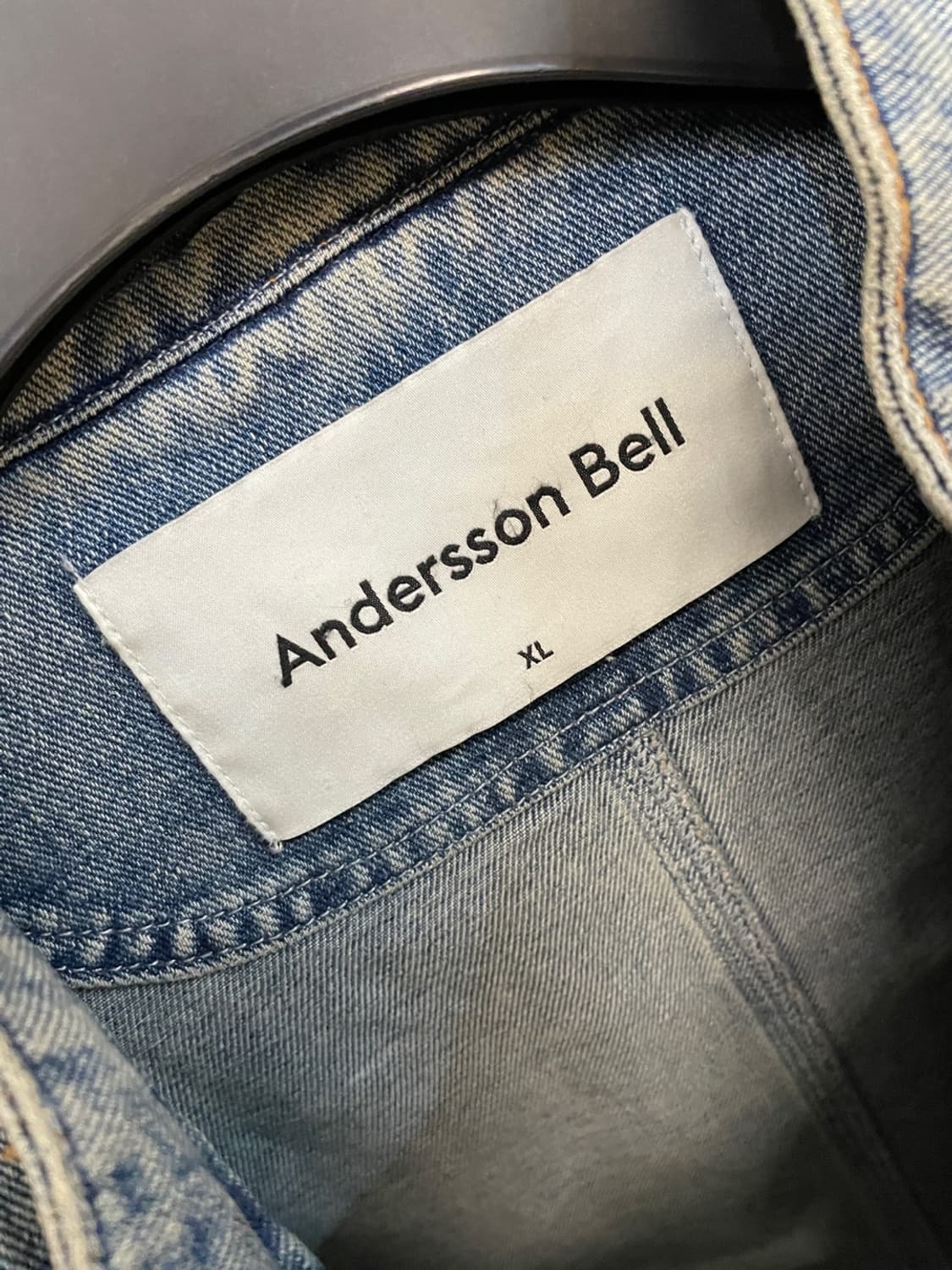 앤더슨벨 뮬렌스 데님 바이커 자켓 상품이미지7