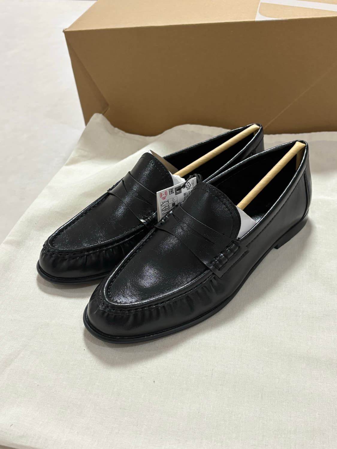 [새상품] 자라 소프트 셔링 로퍼 38 상품이미지2