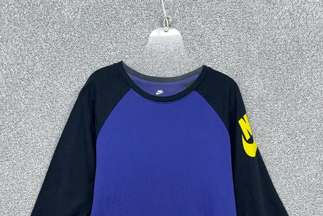 나이키 네이비 Y2K 나그랑 긴팔티 M 상품이미지3