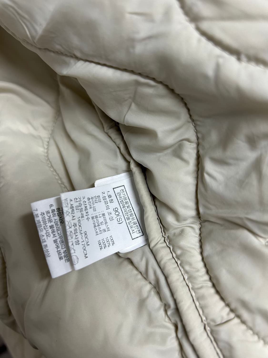 노스페이스 퀼팅 자켓 90(S) 상품이미지7