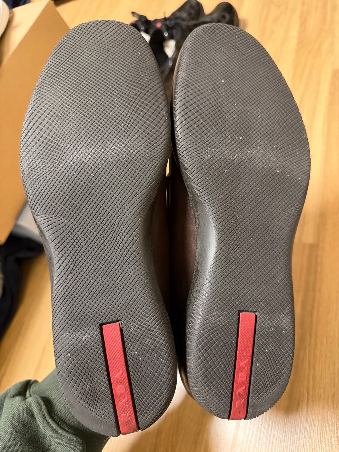 프라다 스포츠 다크브라운 로퍼 uk6 255-260  상품이미지5