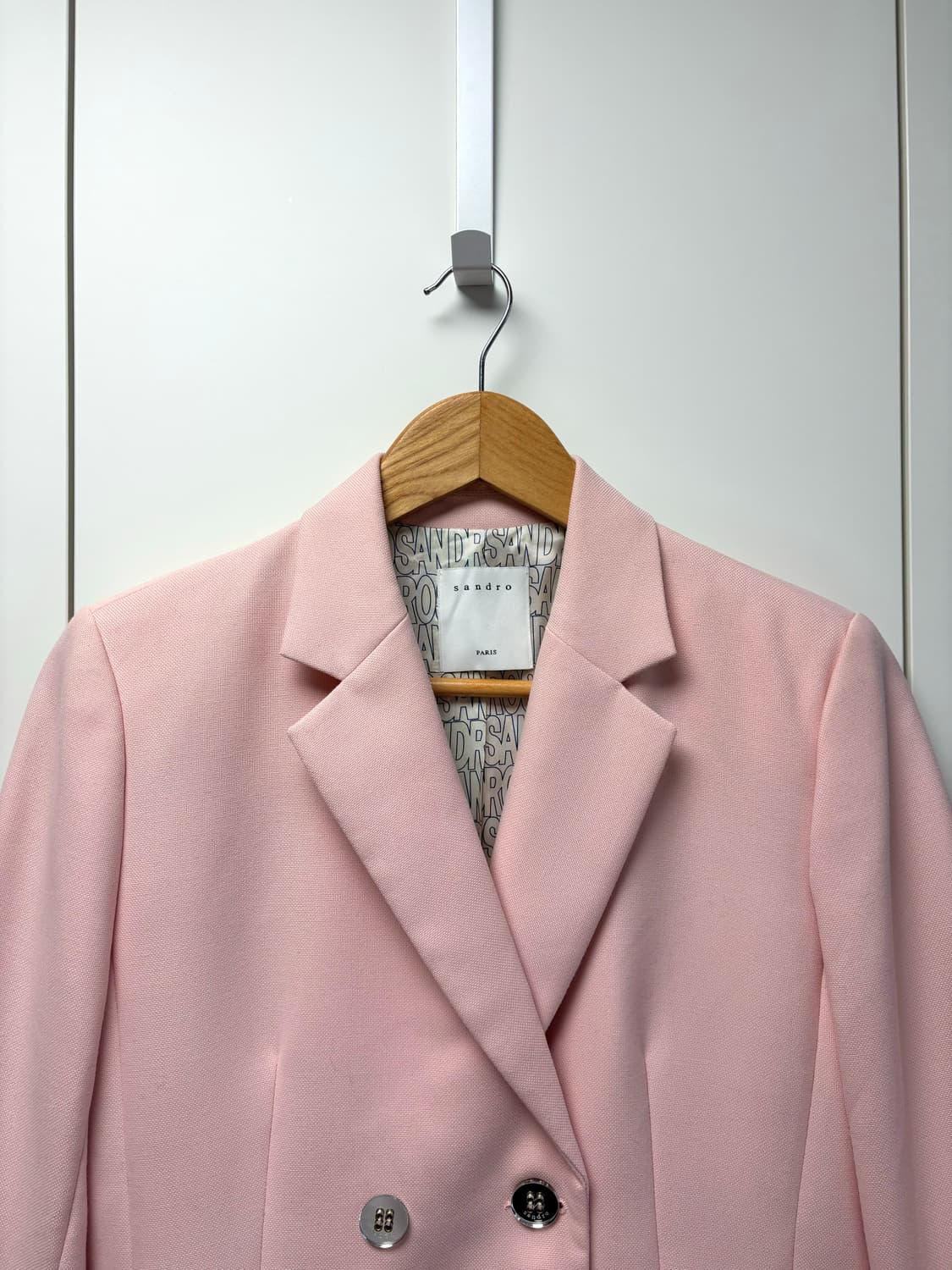 산드로 핑크 블레이저 자켓 상품이미지2