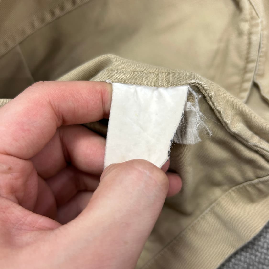 폴로 베이지 스윙톱 자켓(L) 상품이미지3