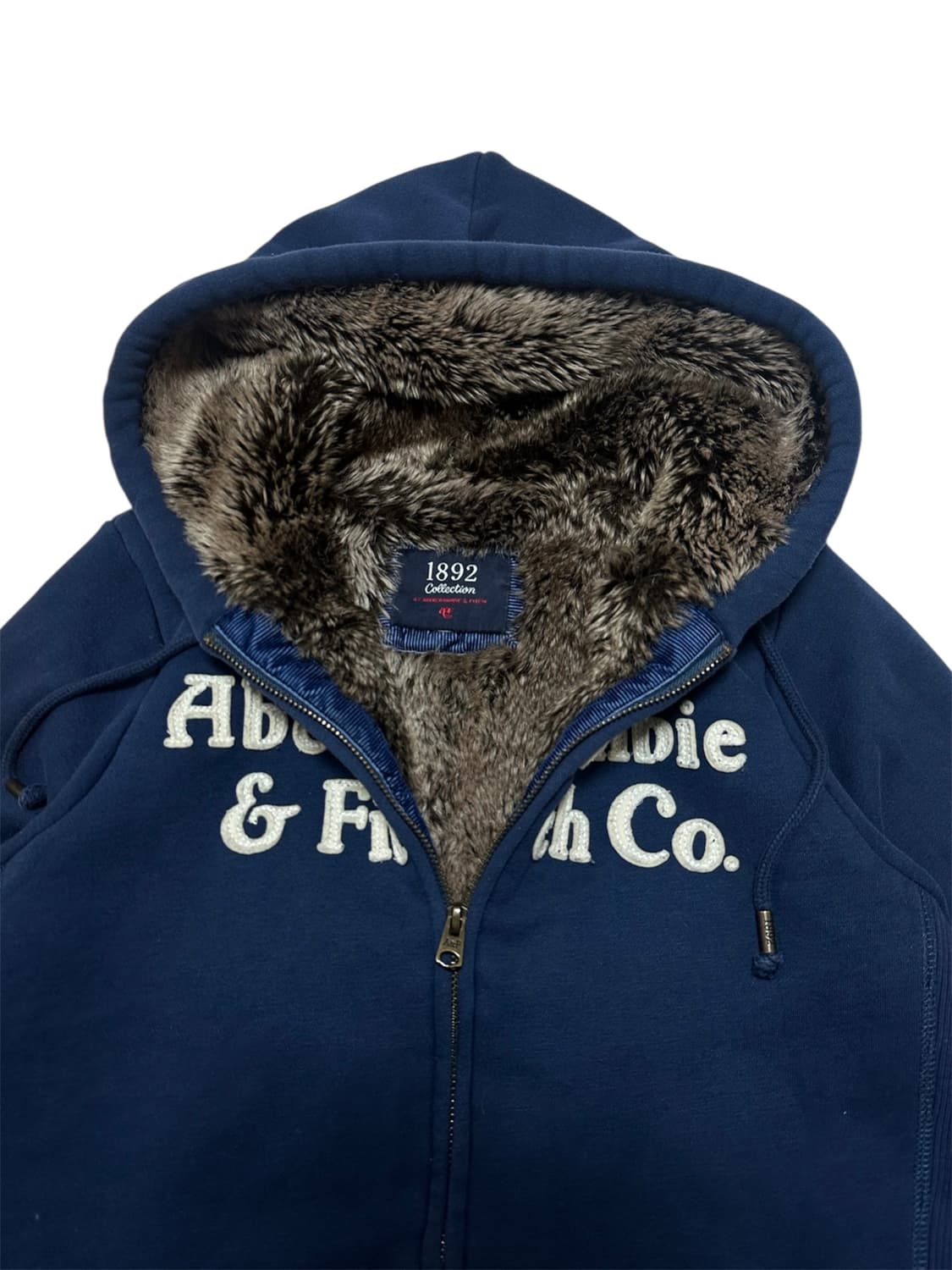 아베크롬비 울프죠 네이비 후드집업 상품이미지4