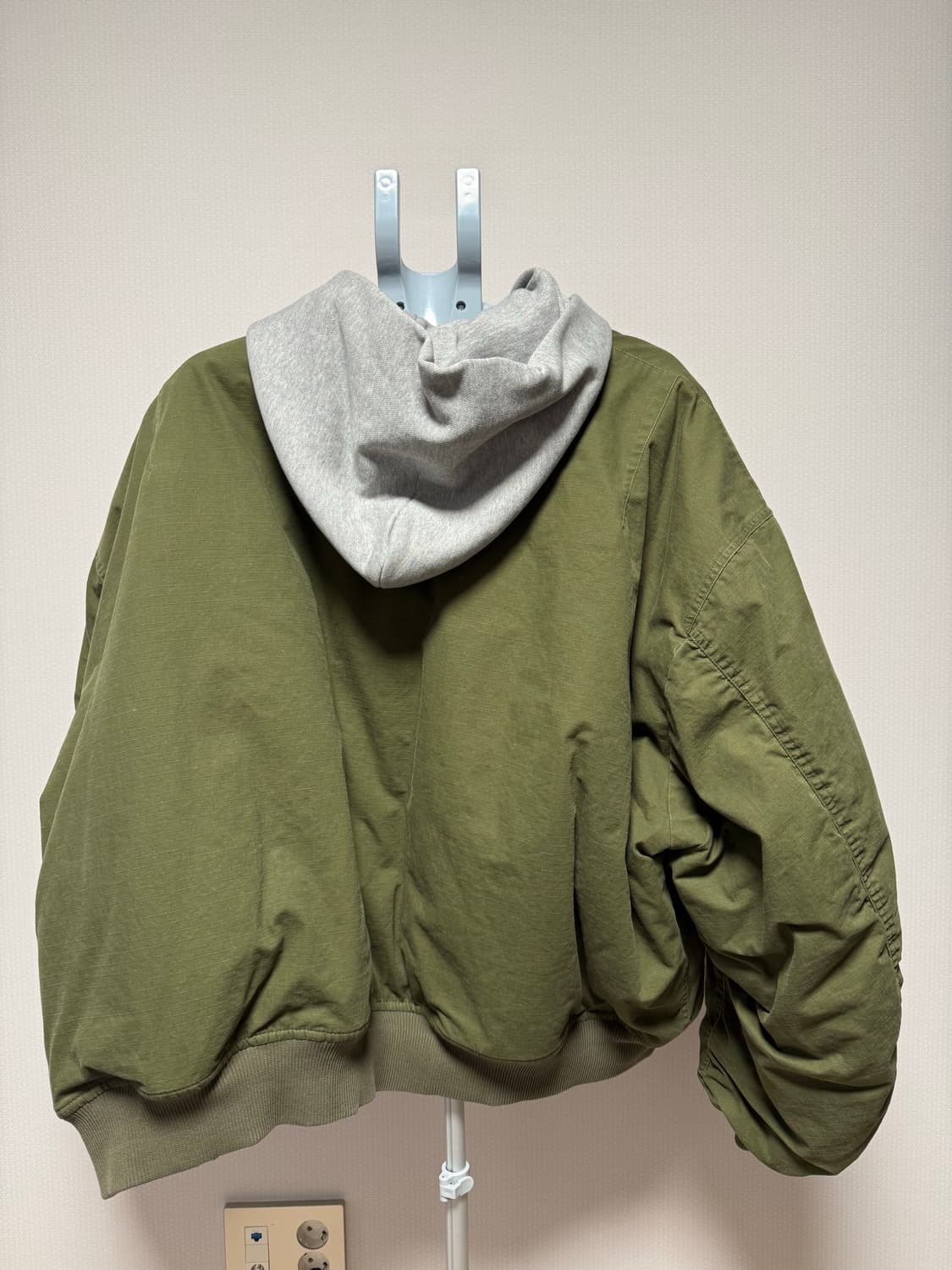 [OS] 논노드 립스탑 후디드 봄버 상품이미지2