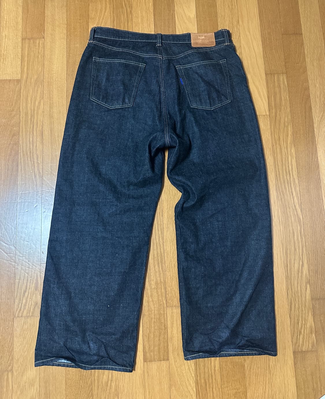 [36] Wrath 뤠쓰 Lot.009 와이드 스트레이트 인디고 데님 상품이미지4