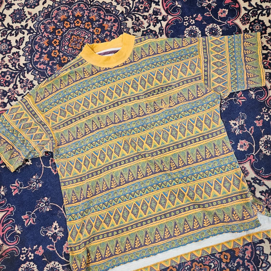 다커스(Dokers) 90's Vintage 보헤미안 박시 티셔츠  상품이미지2