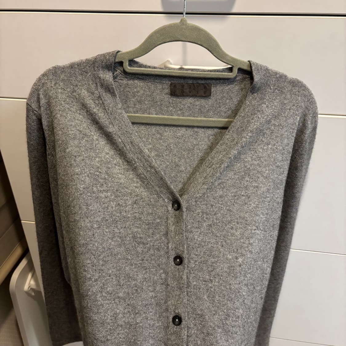 Anita Jovis 실크 캐시미어 그레이 가디건 상품이미지5