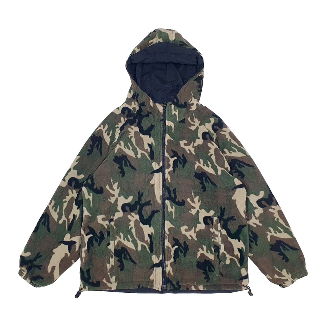 리버시블 카모 폴라 바람막이 상품이미지2