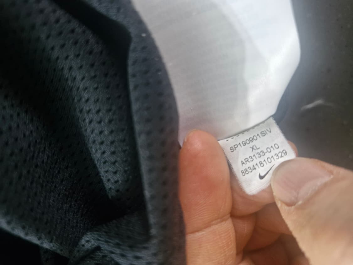 나이키 빅스우시 바람막이 XL 블랙 상품이미지4