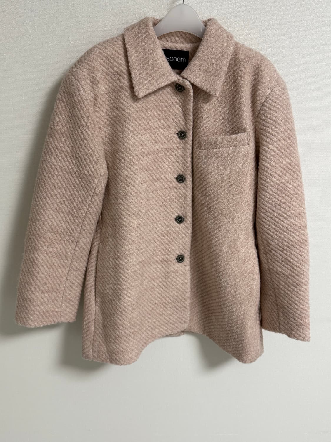 폴리수엠 하프 코트 상품이미지5