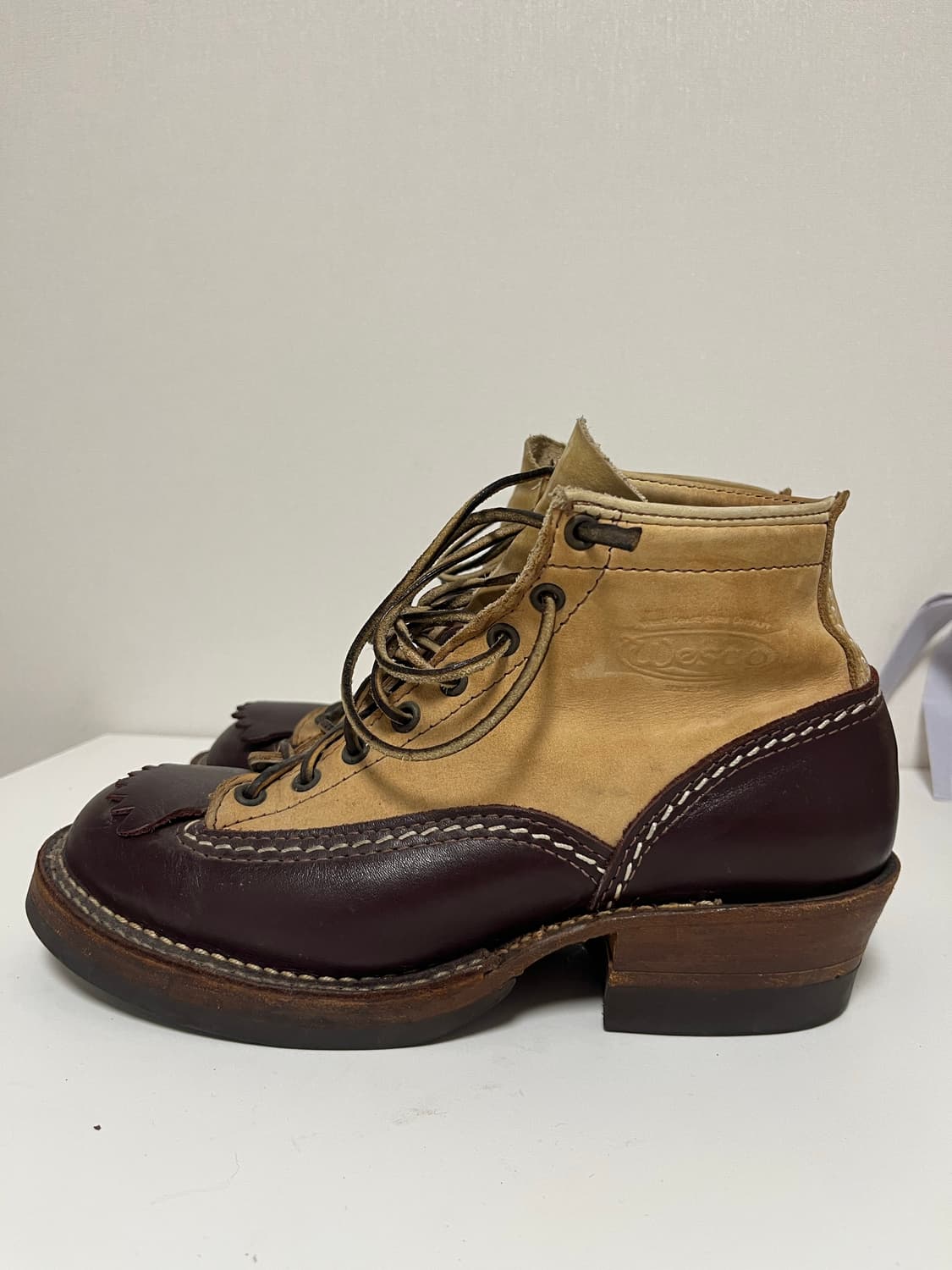 웨스코 잡마스터 투톤 255(7.5) 사이즈 판매! 상품이미지3