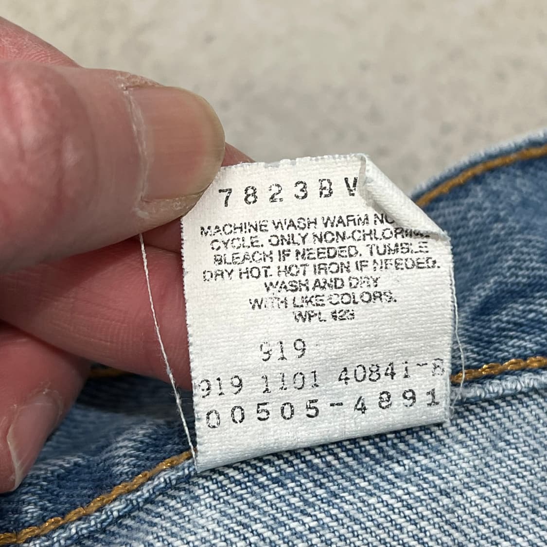 리바이스 505 데님팬츠 s09665 상품이미지9