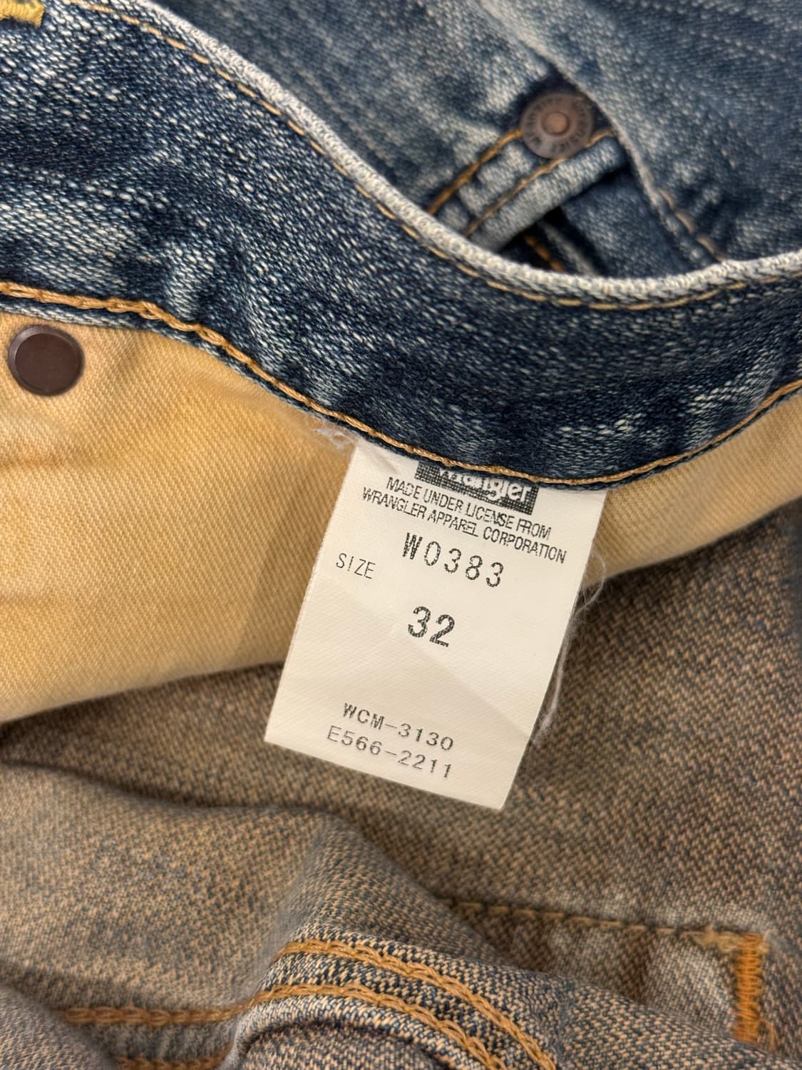 Japan Wrangler Regular Straight Denim Pa 상품이미지8