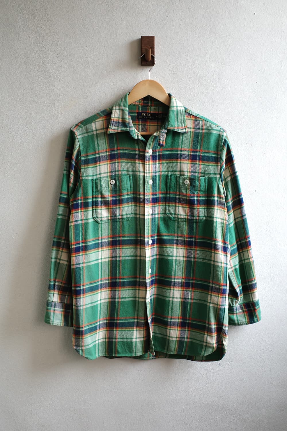 폴로 플란넬 셔츠 상품이미지2