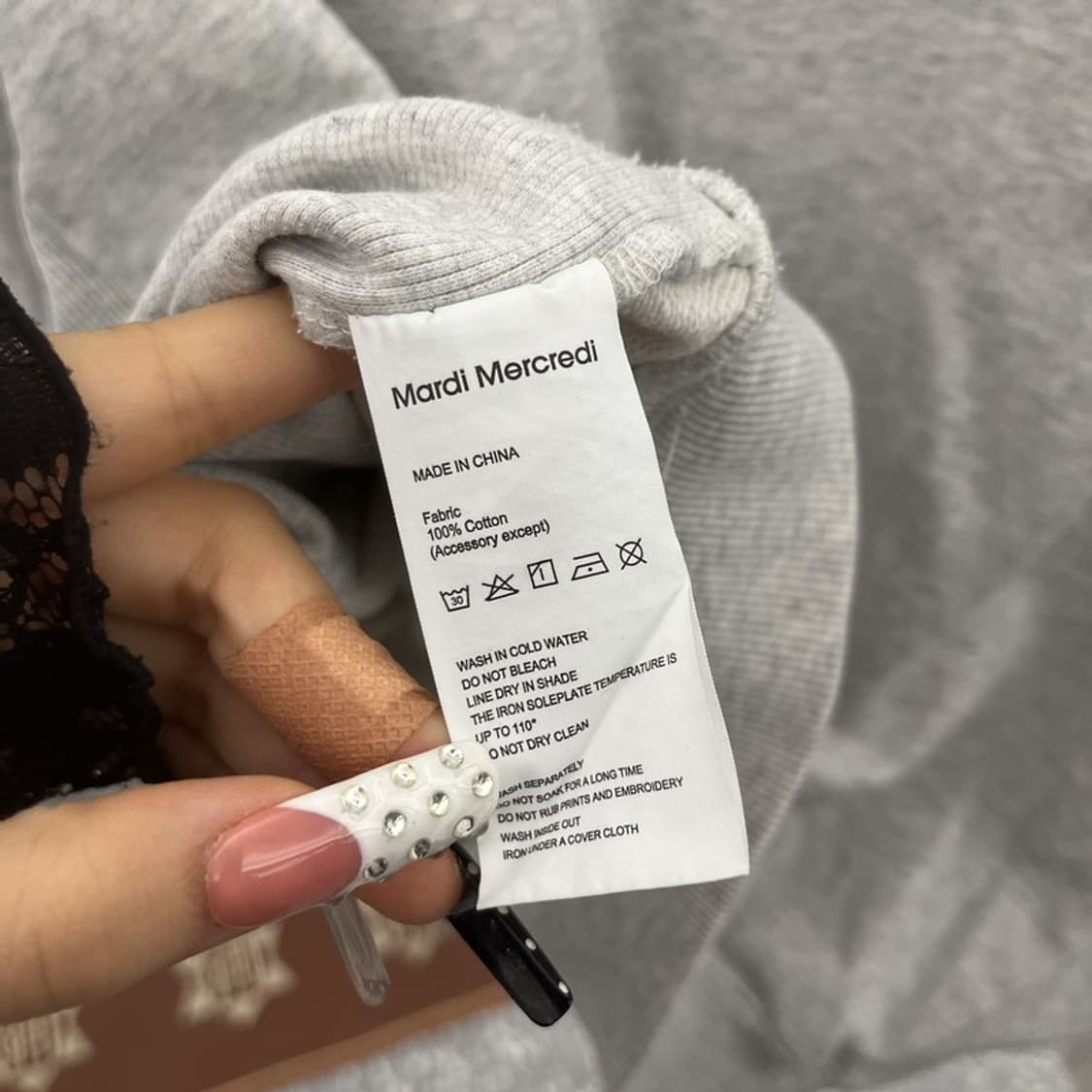 마르디메르크디 키치 퍼피 프린팅 맨투맨 110 C10295 상품이미지6