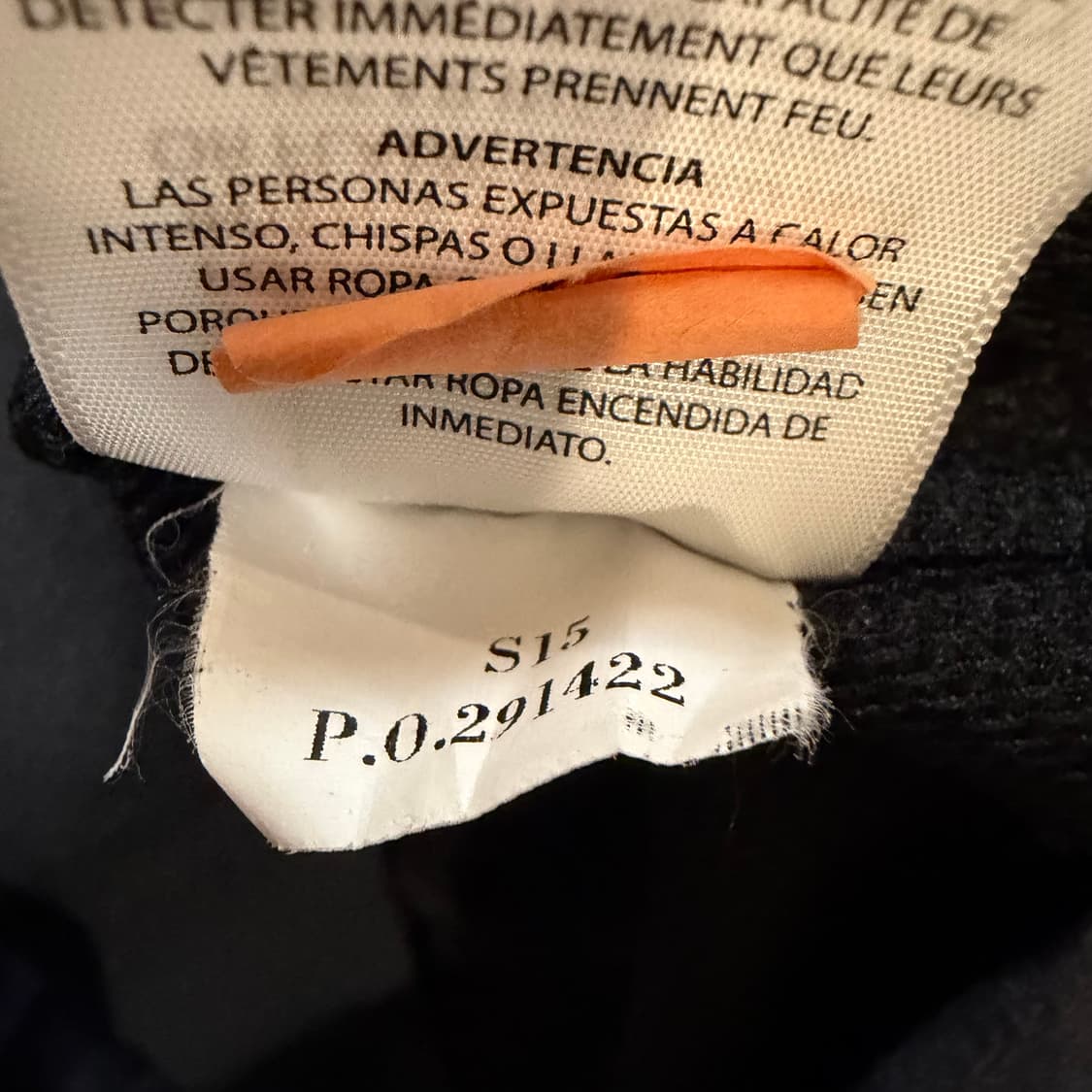 칼하트 네이비 써멀 후드집업 상품이미지5