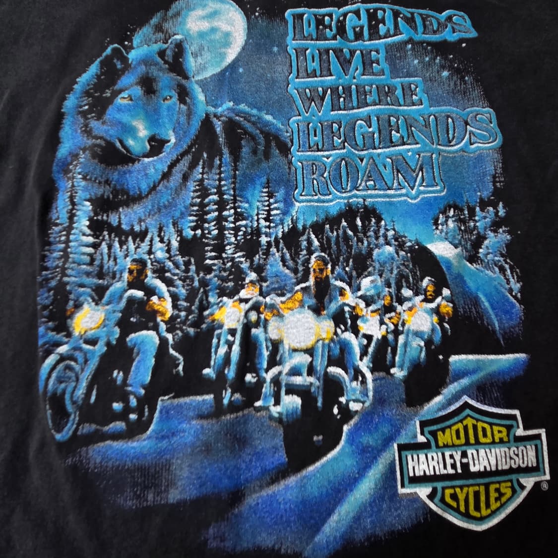 할리데이비슨 울프 플레임 슬리브 상품이미지3