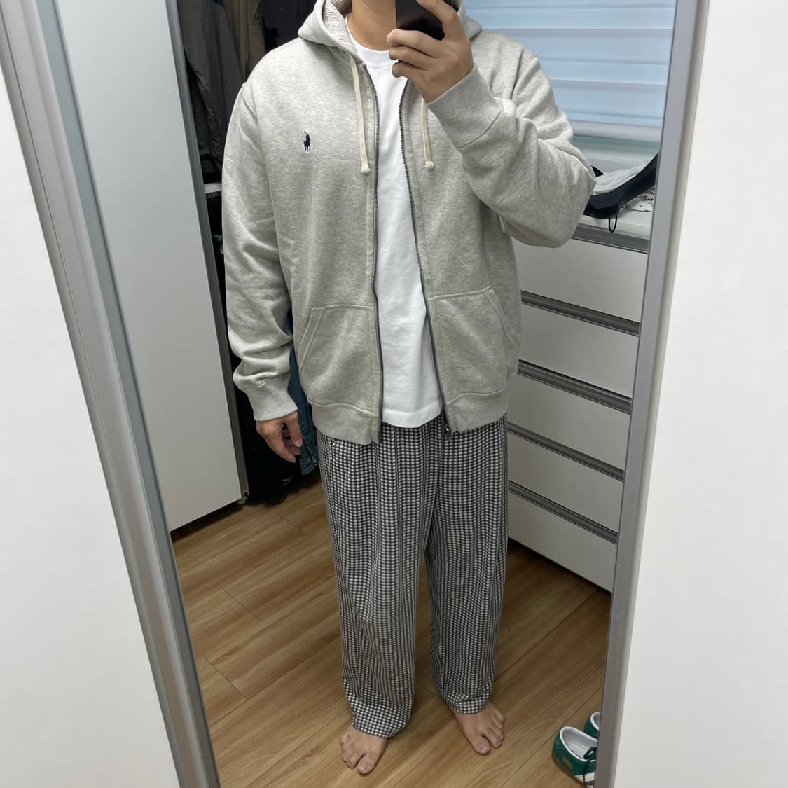 폴로랄프로렌 후드집업 그레이(XL)710548546002 상품이미지9