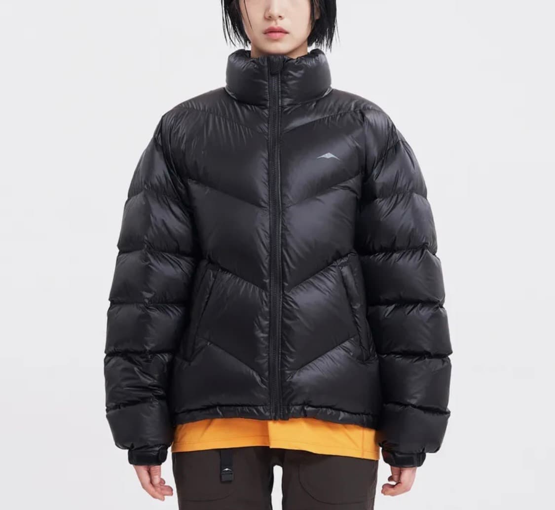 M) 고요웨어 옵저버 다운 자켓  블랙 판매. 상품이미지2