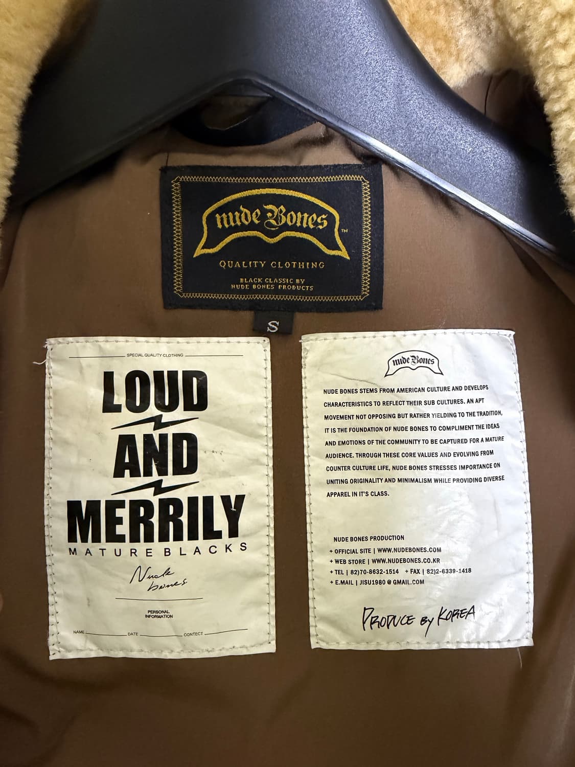 누드본즈 레오파드 패딩 상품이미지2