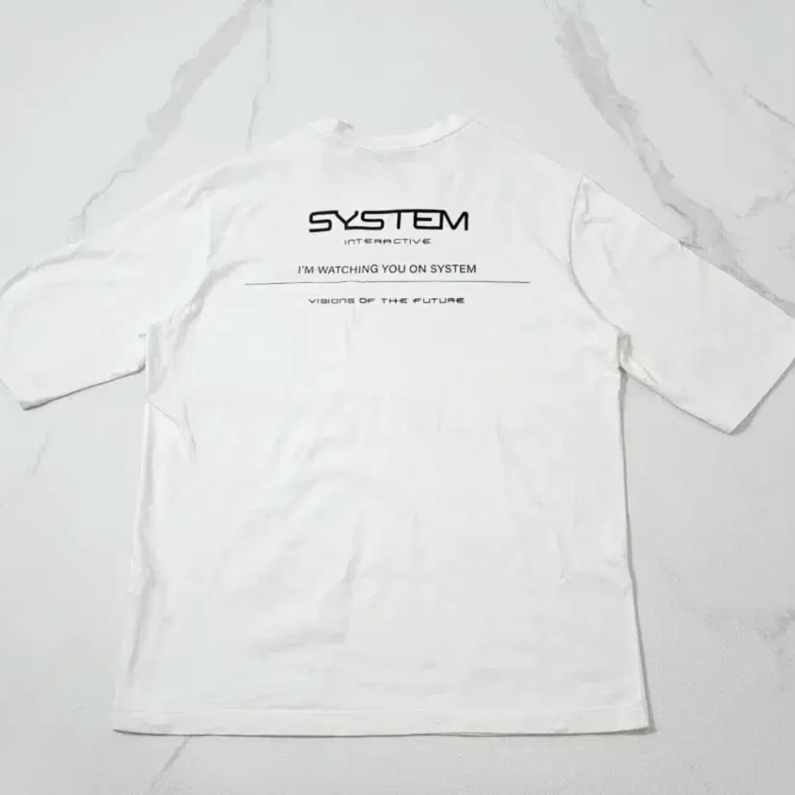 SYSTEM 인터랙티브 반팔 티셔츠 95사이즈 상품이미지7