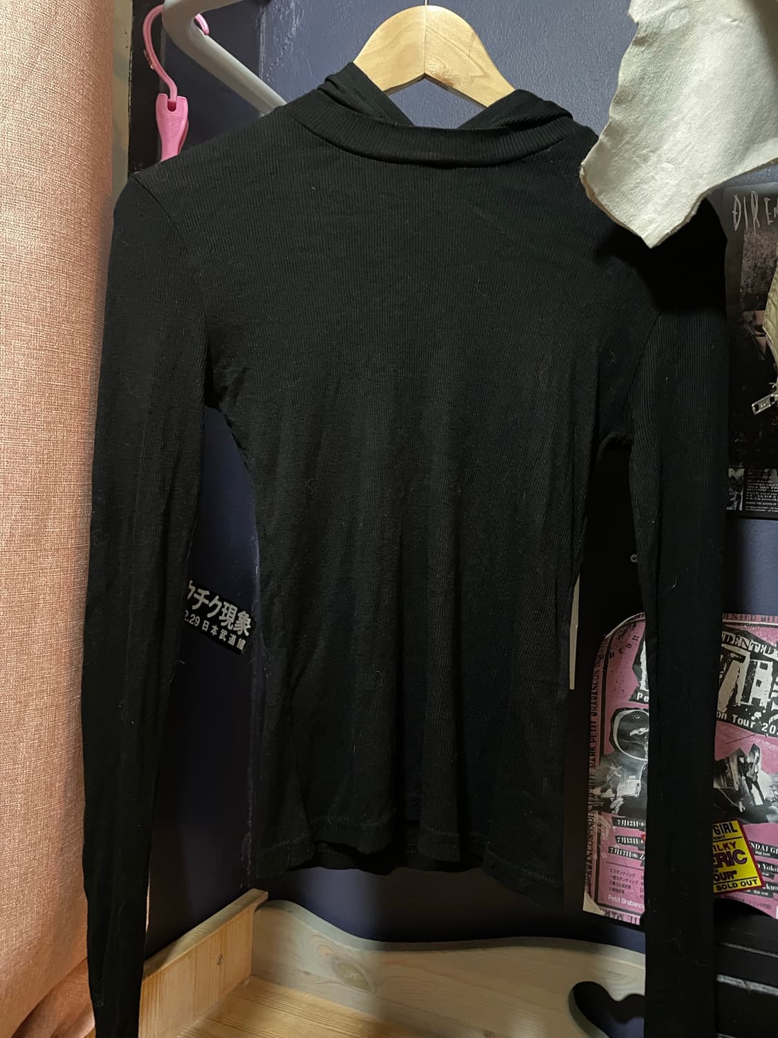 (택포)후드 이너 티셔츠 상품이미지1