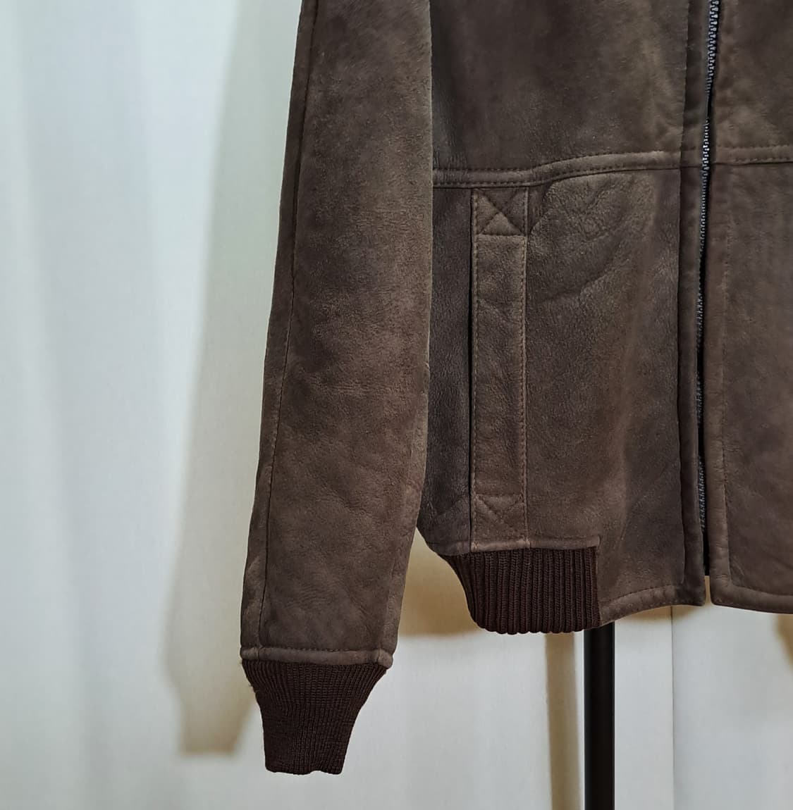 (택포) MADE IN USA 시어링 양가죽 양털 무스탕 105 B32 상품이미지4