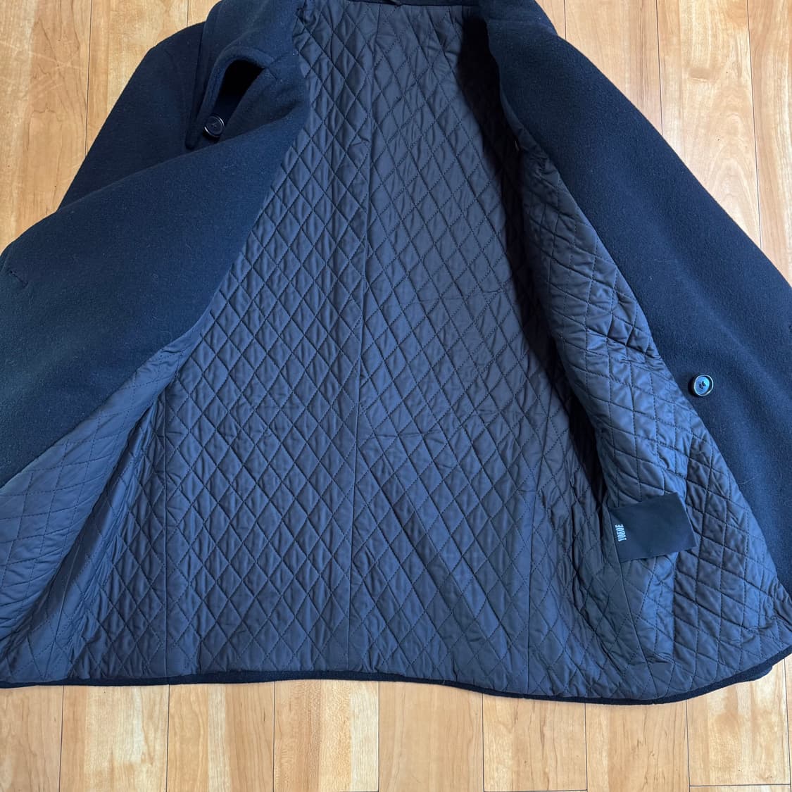 요괴 Yokoe 남성 피코트 블랙 L 상품이미지5