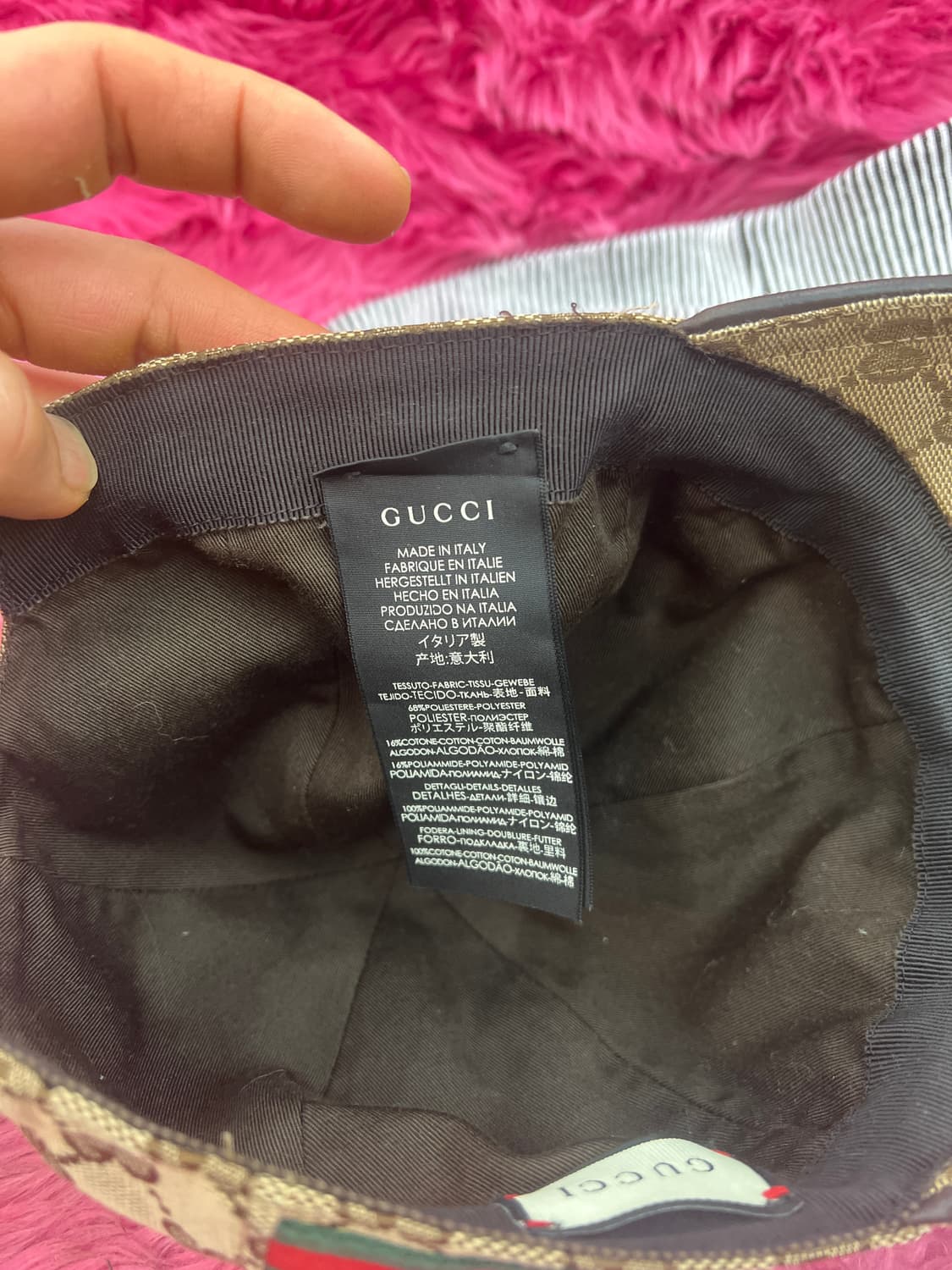 구찌볼캡 상품이미지4