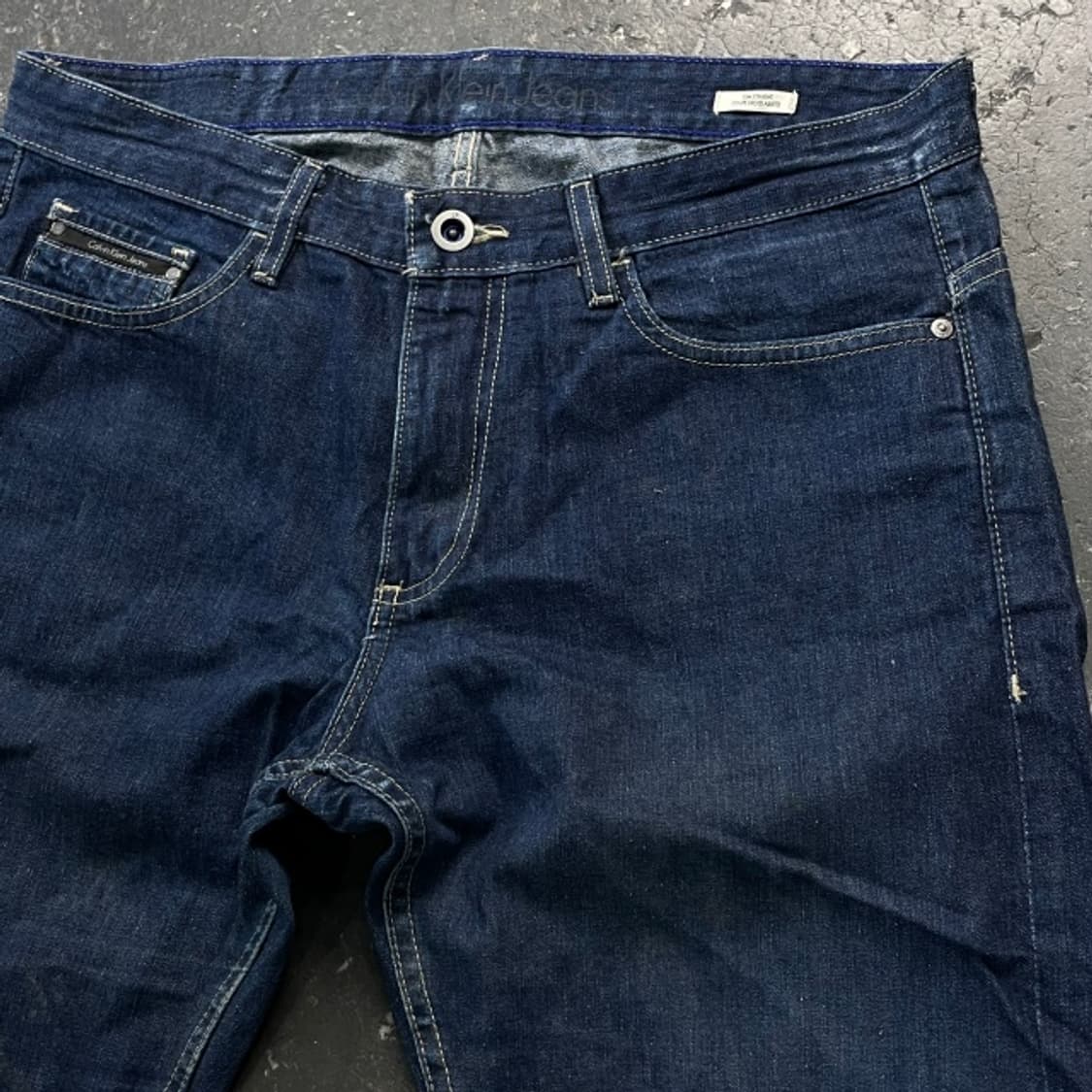 34 캘빈클라인 레귤러 청바지  상품이미지2