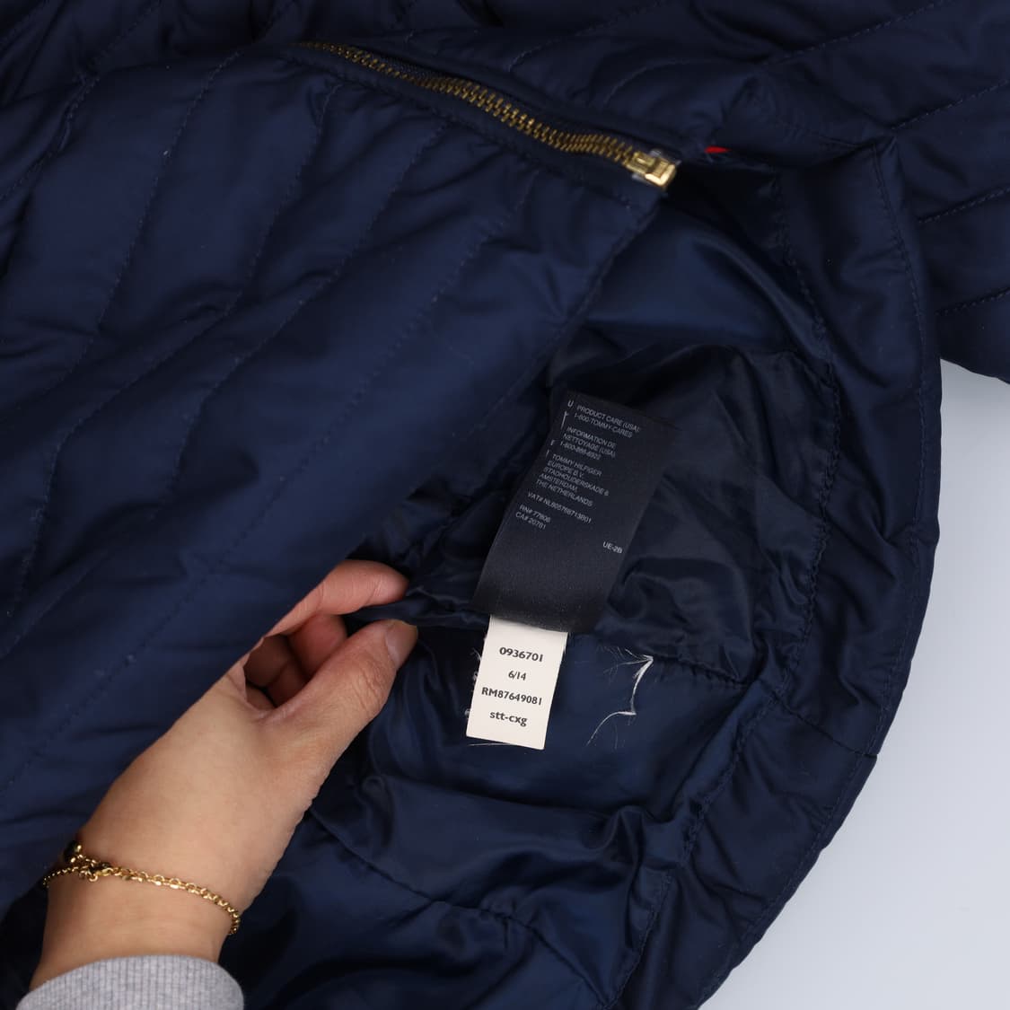 S/P 타미힐피거 여성 퀄팅자켓 0304H1 상품이미지4