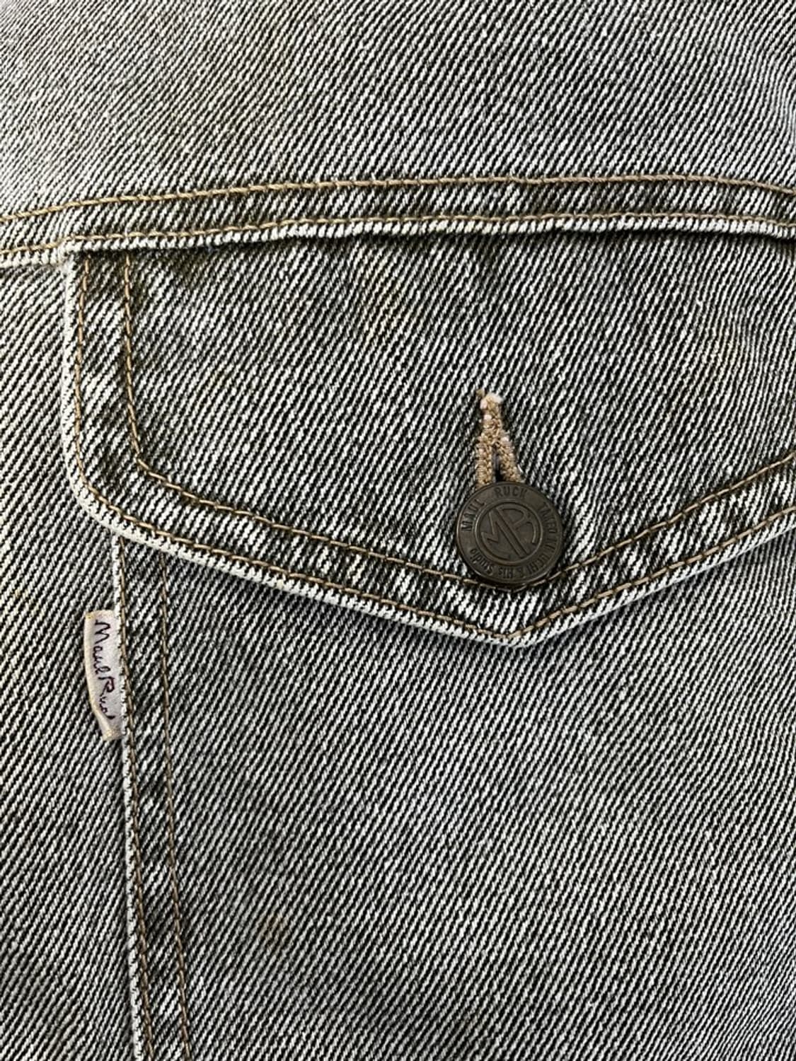 일본빈티지 MAUL RUCK 데님 트러커 자켓/#3541 상품이미지3