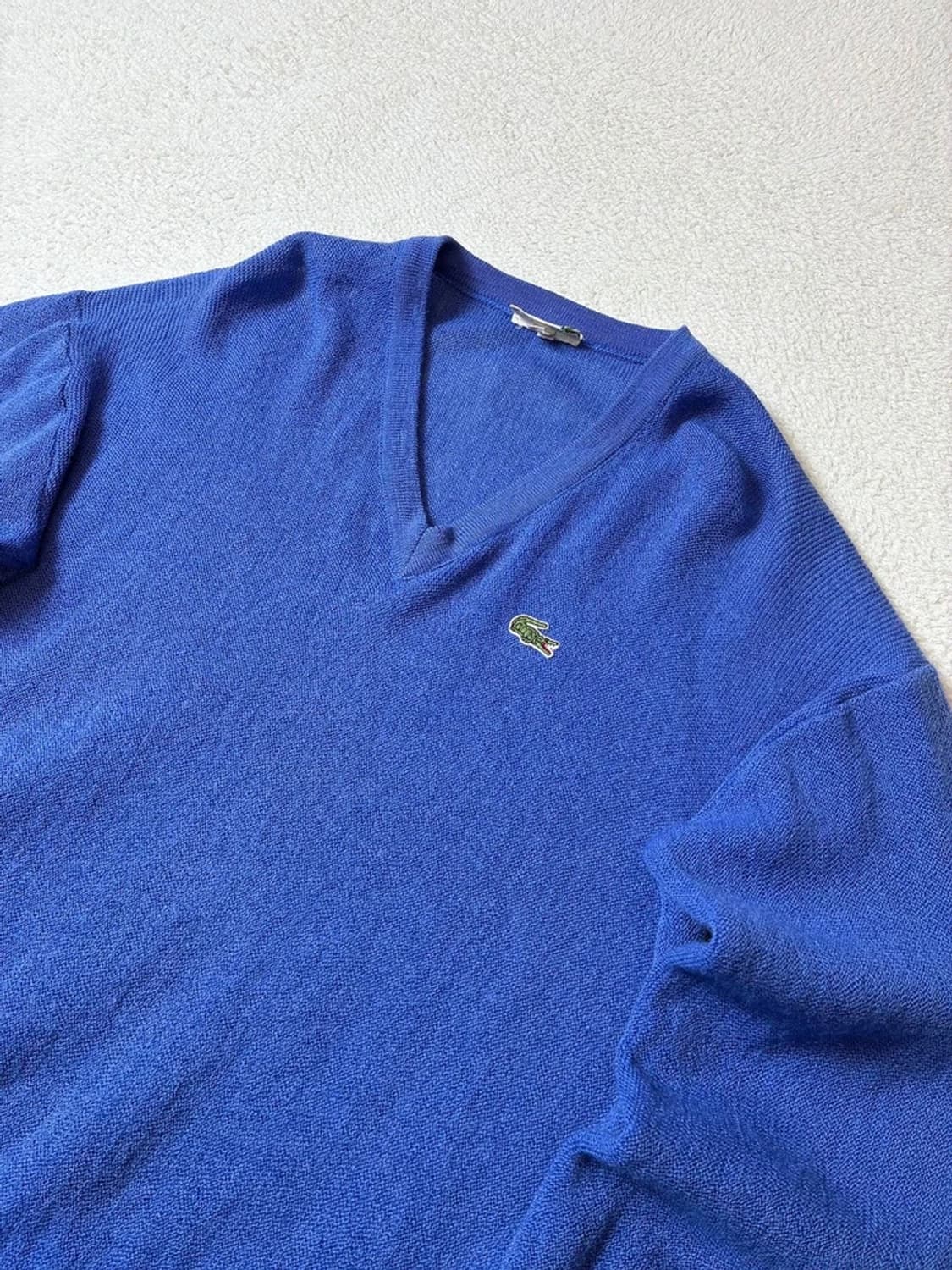 라코스테 90s 서광발 크롭 울 니트 PN7374 상품이미지2